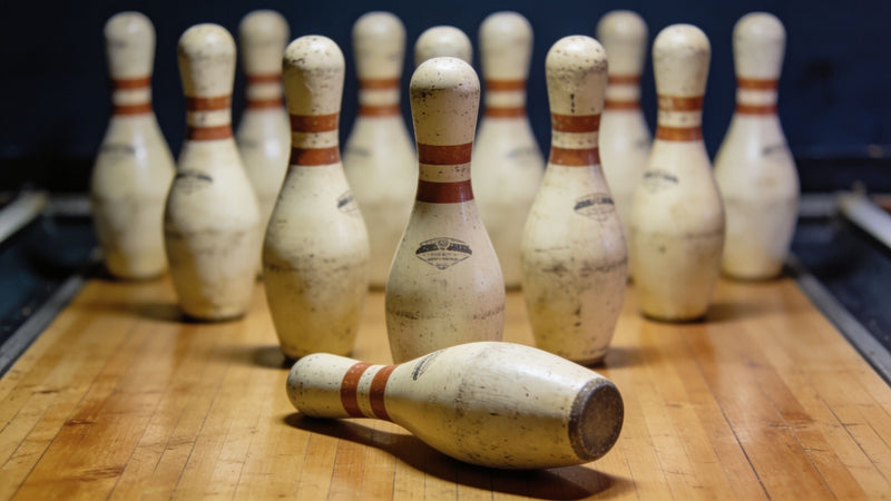 Why Bowling Pins Fall Differently Every Time